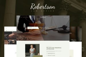 Download Law Office Attorney & Legal Adviser WordPress Theme + RTL