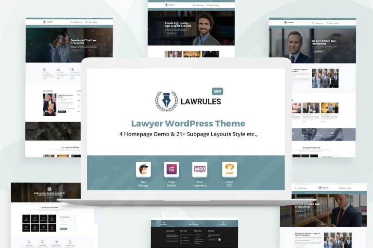 Download Lawrules | Lawyer WordPress Theme Lawrules is a modern and fresh-face Lawyer, Attorney, And Lawfirm WordPress theme