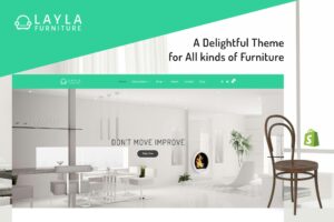 Download Layla - Furniture Shopify Theme Luxury Furniture, Home Appliances, Exteriors eCommerce Shop. Sectioned, Responsive Shopify Theme!