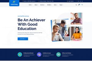 Download Learnway - Professional LMS Online Education Cours academic, college, courses, dance school, diving school, edulight, event, kindergarten, learning, l