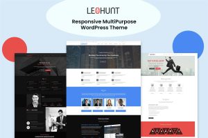 Download LeoHunt - Responsive MultiPurpose WordPress Theme business, classic, colors based themes, corporate, creative, dark and light, multi purpose