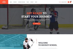 Download Let's Play Hockey School & Sport WordPress Theme
