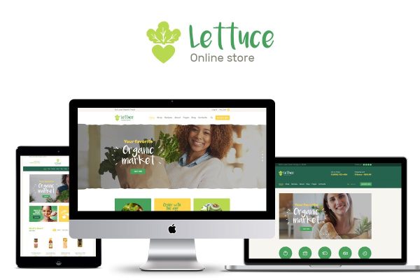 Download Lettuce Organic Food & Eco Products Store WordPress Theme