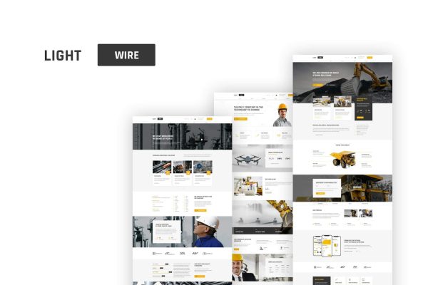 Download Lightwire Construction And Industry Theme