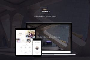 Download Line Agency Interior Design & Architecture WordPress Theme