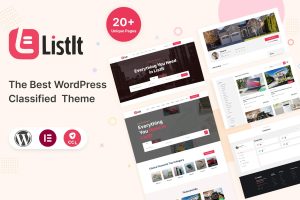 Download ListIt – Clasified WordPress Theme ads, advertise, advertising, bbpress, business, classified ads, classified template, corporate, dir