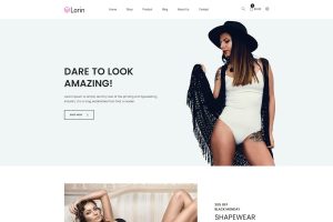 Download Lorin – Shapewear Shopify Theme  – Shapewear eCommerce Shopify Theme + RTL + Dropshipping