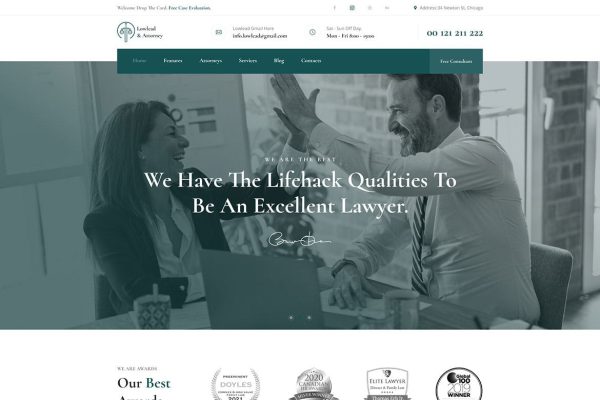 Download Lowlead - Attorney & Lawyers WordPress Theme adviser, advocate, attorney, barrister, business, company, consulting, corporate, justice, law, law