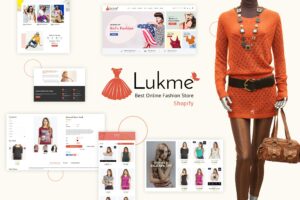 Download Lukme | Sectioned Fashion Shopify Theme Responisve Fashion, Multipurpose Shopify Store Design. Clothing, Apperal Shops, Life Style Stores.