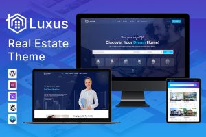 Download Luxus - Real Estate WordPress Theme Highly Customizable Real Estate WordPress Theme Built With Elementor,