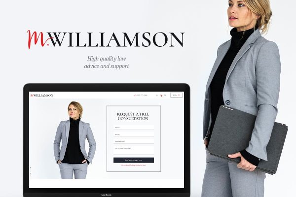 Download M.Williamson Lawyer & Legal Adviser WordPress Theme