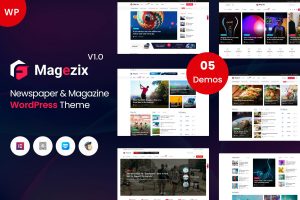 Download Magezix - Newspaper & Magazine WordPress Theme Newspaper & Magazine WordPress Theme