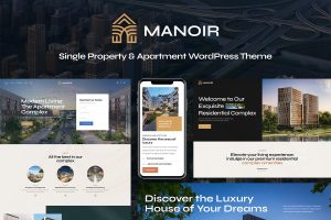 Download Manoir Single Property & Apartment WordPress Theme