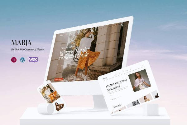 Download Marja - Fashion WooCommerce Theme Fashion, WordPress, WooCommerce, Beauty, Clothing, Cosmetic, Jewelry, E-Commerce, Landing, Shop