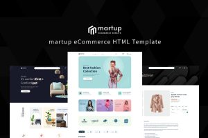 Download Martup - Multipurpose eCommerce HTML Template Martup Multipurpose eCommerce HTML Template comes bundled with 26+ HTML pages with 2 unique homepage