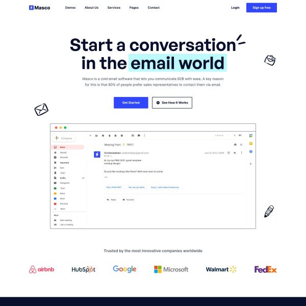 Download Masco - Saas Software Startup WordPress Software, Apps & Technology Digital Agency