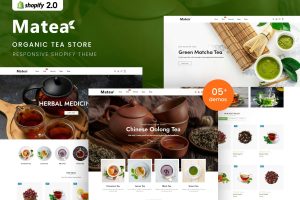 Download Matea - Organic Tea Store Shopify 2.0 Theme Organic Tea Store Responsive Shopify 2.0 Theme