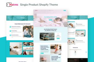 Download Matres - Responsive Single, OneProduct Shopify Single Product, One Page Lifestyle Solutions & Home Maintanence, Automation Proucts Shopify Theme