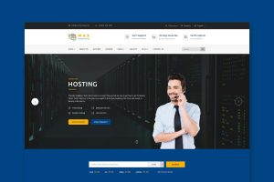 Download Max Hosting - Responsive Hosting HTML Template Hosting Template