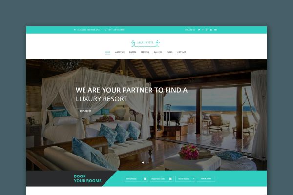 Download Max Hotel - Hotel Booking HTML Template Hotel Booking HTML Template
