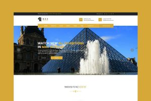Download Max Museum - Historical & Artifacts Template Historical & Artifacts Template