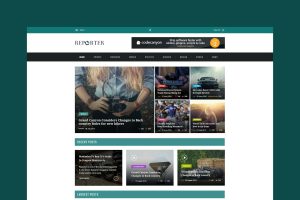 Download Max Reporter - HTML Magazine Template Magazine / News