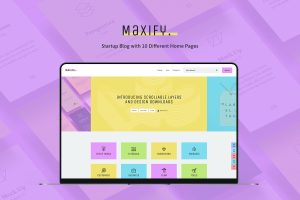 Download Maxify Startup & Business News WordPress Theme