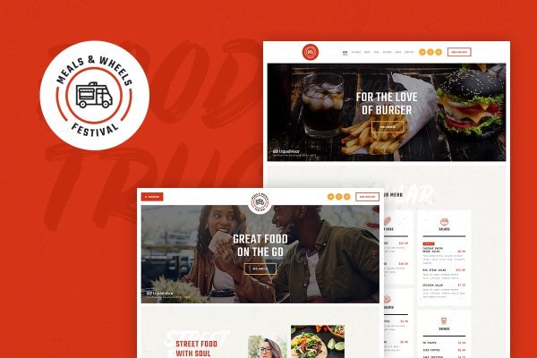 Download Meals & Wheels Street Festival & Fast Food WordPress Theme