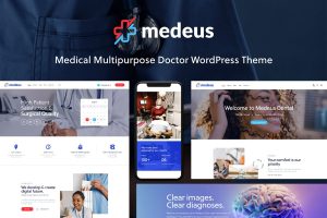 Download Medeus Medical Multipurpose Doctor WordPress Theme