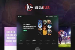 Download MediaFlex TV Channel & Streaming WordPress Theme