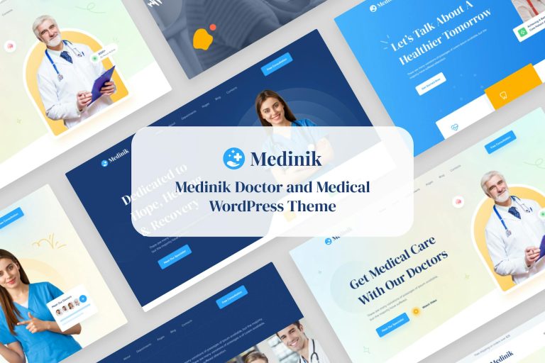 Download Medinik - Doctor & Medical WordPress Theme Medical, Doctor WordPress Theme