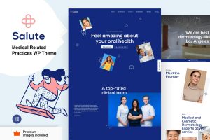 Download MediSalute - Medical Health Doctor WordPress The Ultimate Medical and Health Elementor Pro WordPress Theme