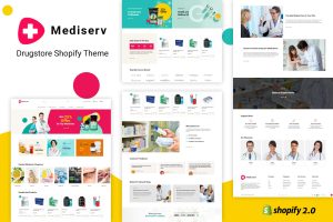 Download Mediserv -  medicalmiracle Drugstore Shopify Theme Medicinal,therapeutic,antibiotic,cure,drug,medication,pharmaceutical and pill,Clinical research shop