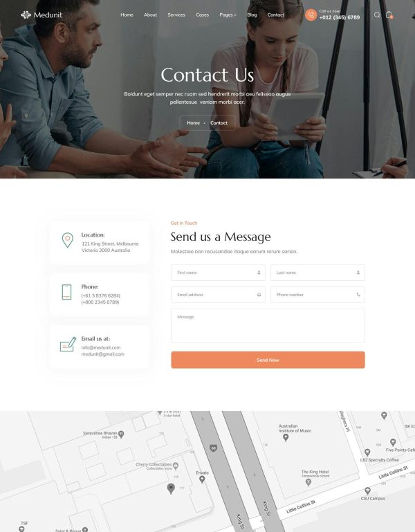 Download Medunit | Psychology & Health Care WordPress Theme Psychology & Health Care WordPress Theme