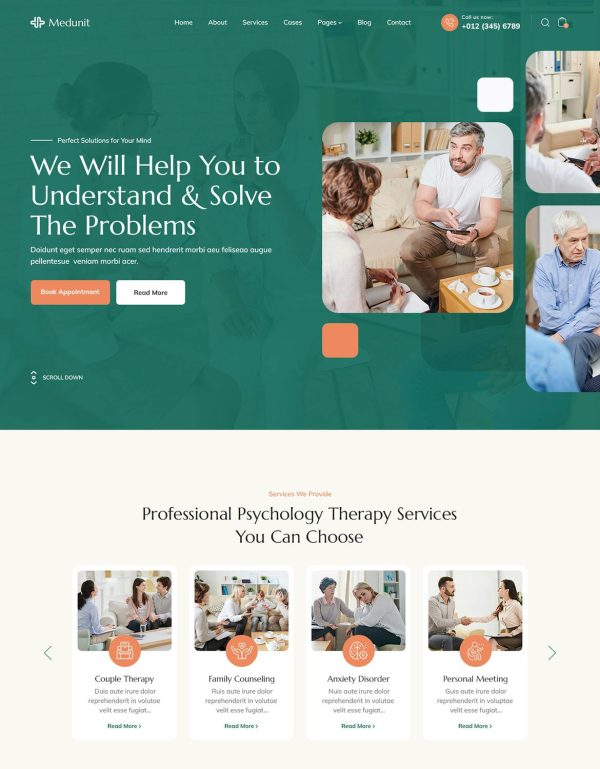 Download Medunit | Psychology & Health Care WordPress Theme Psychology & Health Care WordPress Theme