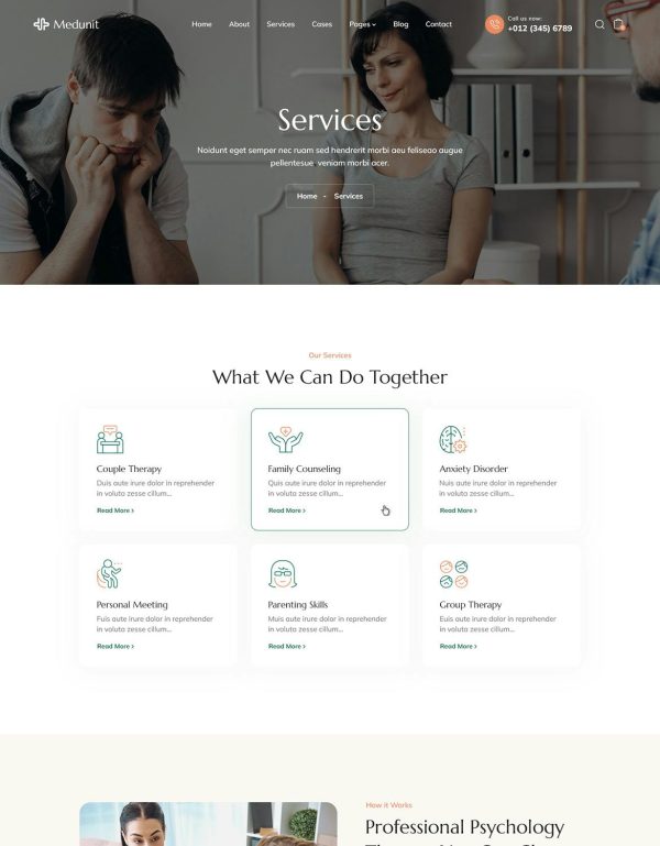 Download Medunit | Psychology & Health Care WordPress Theme Psychology & Health Care WordPress Theme