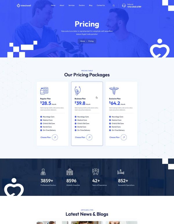 Download Medwell | Medical & Health Care WordPress Theme Medical & Health Care WordPress Theme