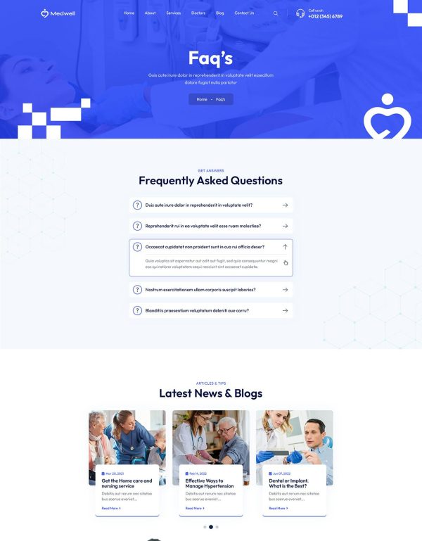 Download Medwell | Medical & Health Care WordPress Theme Medical & Health Care WordPress Theme