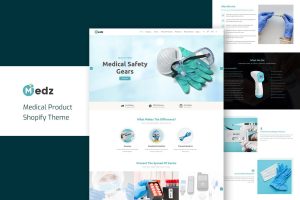 Download Medz - Medical Products Shopify Theme Medical Supplies, DrugStore, Medicines, Pharmacy, Clinic Equipments and Hospital eCommerce Template