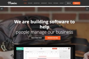 Download Meminz - Download Software Landing Page Theme Download software landing page with modern design, designed for many kind software download