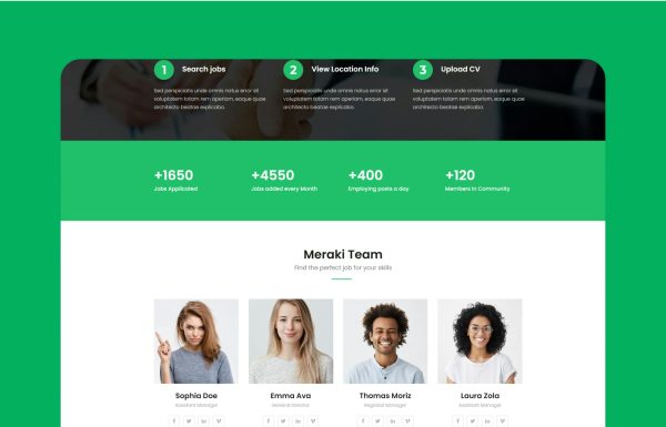 Download Meraki - Job Board WordPress Theme Job Board WordPress Theme