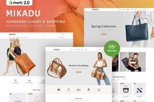 Download Mikadu - Handbags Luxury & Shopping Clothes Handbags Luxury & Shopping Clothes Shopify 2.0 Theme