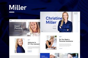 Download Miller Personal Assistant & Administrative Services WordPress Theme