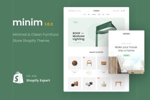 Download Minim – Minimal & Clean Furniture Store Minimal & Clean Furniture Store Shopify Theme (Mobile Friendly)