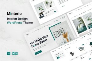 Download Minterio - Interior Design WordPress Theme Architecture WordPress, Interior Design, Elementor, Interior Designer, WooCommerce Shop, Corporate