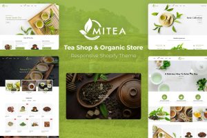 Download Mitea - Tea Shop & Organic Store Shopify Theme Tea Shop & Organic Store Responsive Shopify Theme