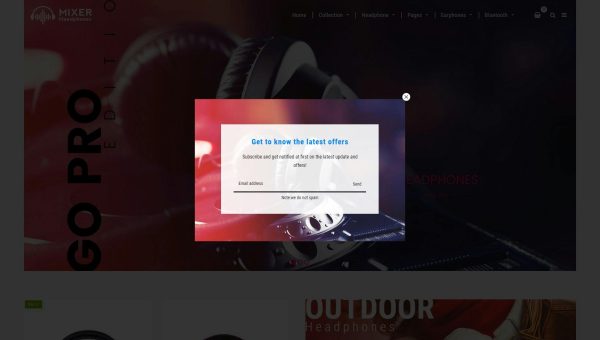 Download Mixer - Headphone & Audio Responsive Shopify Theme