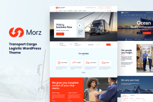 Download Morz - Transport Cargo Logistics WordPress Theme The Ultimate Niche WordPress Theme for the Transport, Cargo and Logistics Sector