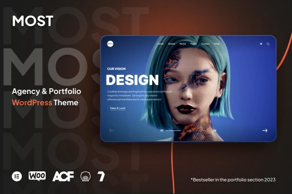 Download Most – Creative Agency and Portfolio Theme One Click Demo Import, Shop, Elementor Page Builder compatibility, Digital Agency, Portfolio