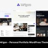 Download Mrigon – Personal Portfolio WordPress Theme bootstrap, creative, dark light, designer, elementor, freelancer, minimal, one page, personal